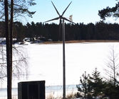 3KW Wind Turbine On Grid Power System Low Wind Mulai Kurangi Tagihan Listrik
