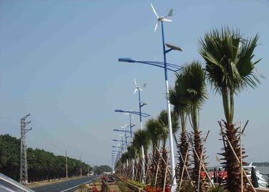 Cina Silver 48V 1500W Horizontal Wind Turbine, Wind Power Generator Untuk Penggunaan di Rumah pabrik